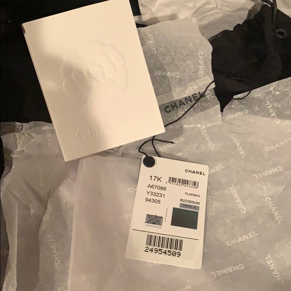 Chanel flapbag chevron black - Picture 5 of 7